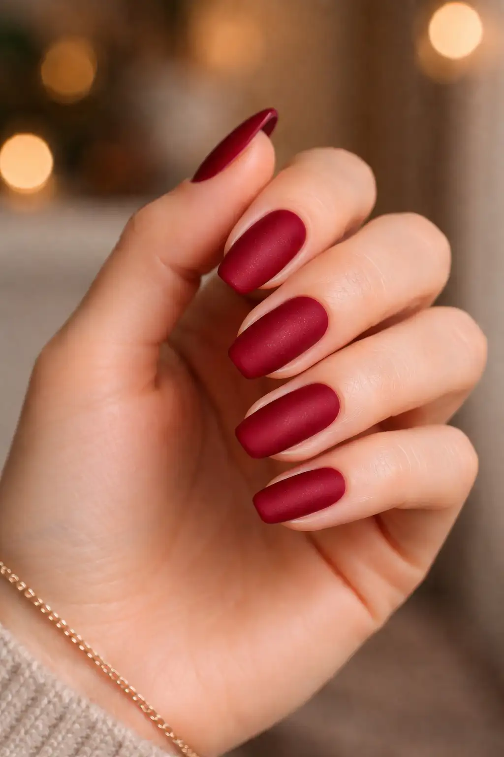 Winter Velvet Red